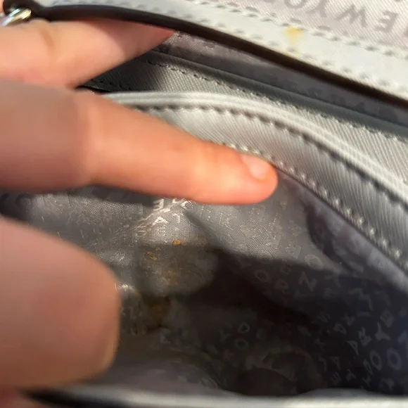 Kate Spade Laurel Way Large Carsen Cloud Cover Blue Crossbody Purse - Picture 10 of 10